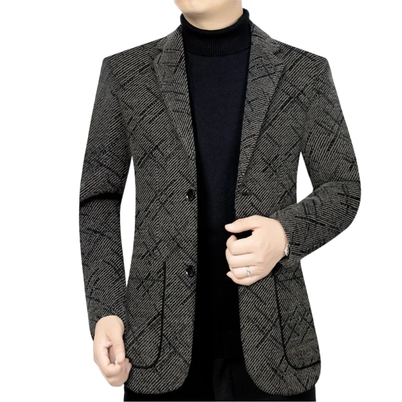 The Main Promotion of New Suit Jacket Men\'s Autumn and Winter High Quality Business Leisure Comfortable Formal Men\'s Clothing