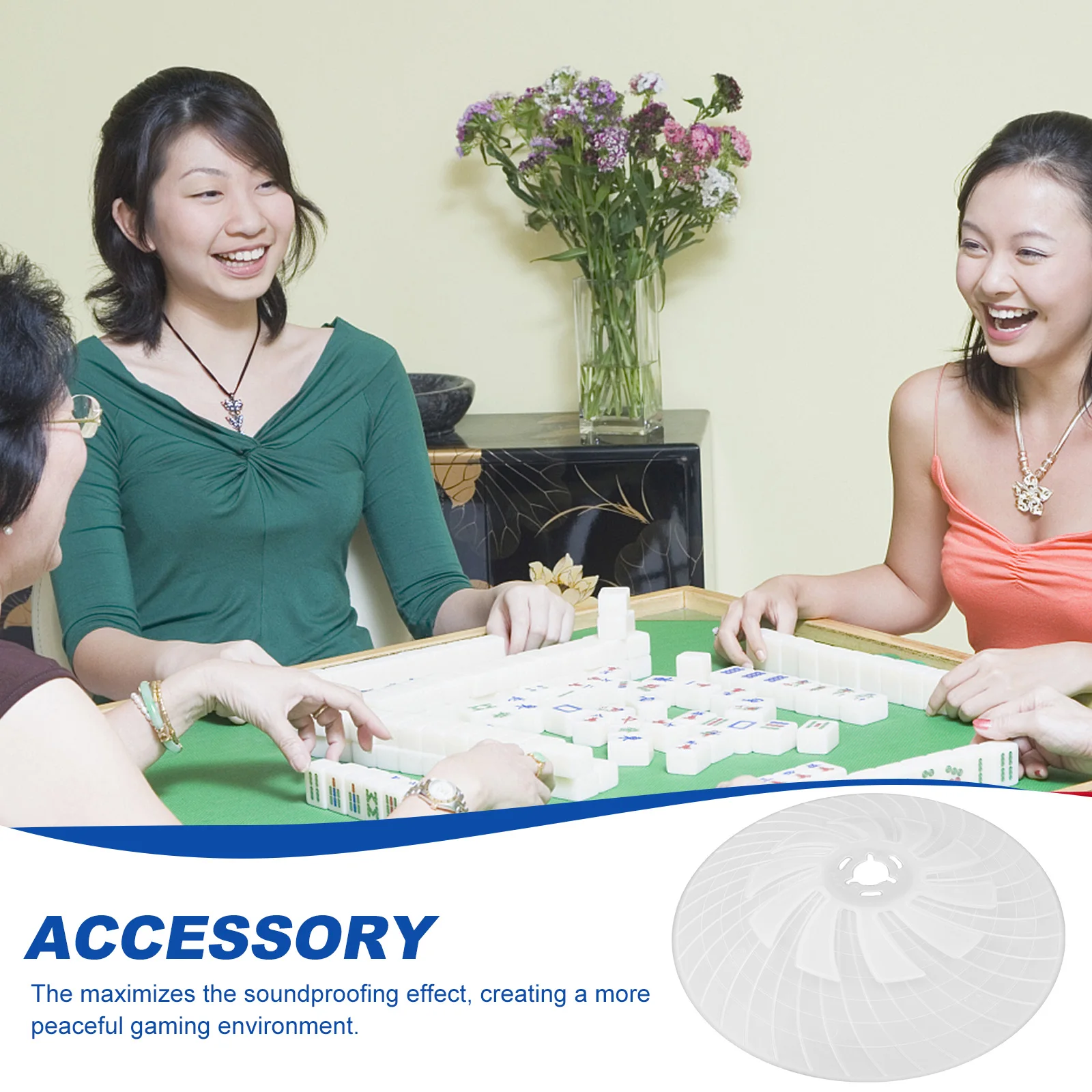 

Silence Cover Anti-collision Leaf Large Silencer Protective Accessories Soundproof Bumper Cleaning Ball Noise Reduction Tool