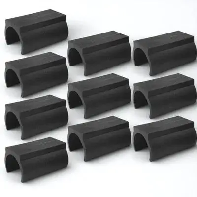 

10pcs Chair Feet Caps Non Slip Floor Protectors niture Leg Tips Plastic Open Foot Sliders Home Office 25mm Size