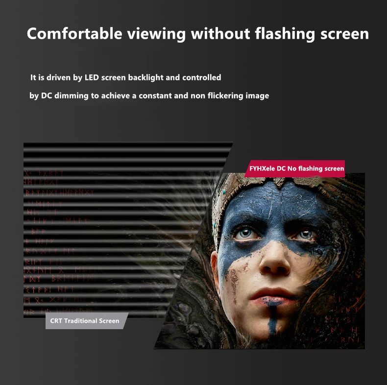 FYHXele 27 Zoll 1K 60Hz Touchscreen-Monitor IPS Hoher Farbraum Büro-Desktop-Computer 10-Punkt-Touch Hebe- und Drehfunktion HDMI – Detail 18