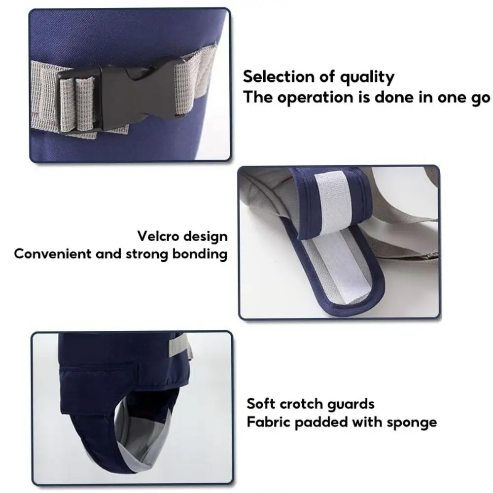 

Портативный съемный ходунки, безопасный ремень безопасности от падения, дышащий многофункциональный тренировочный пояс для ходьбы