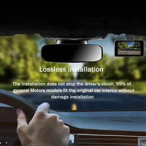 HD Dashcam drahtlose vordere WLAN -Verbindung und doppelte hintere Objektiv mit Reverse Video Car Black Box 10 Hauptverkäufe Camara Heckfiat Typ - №6