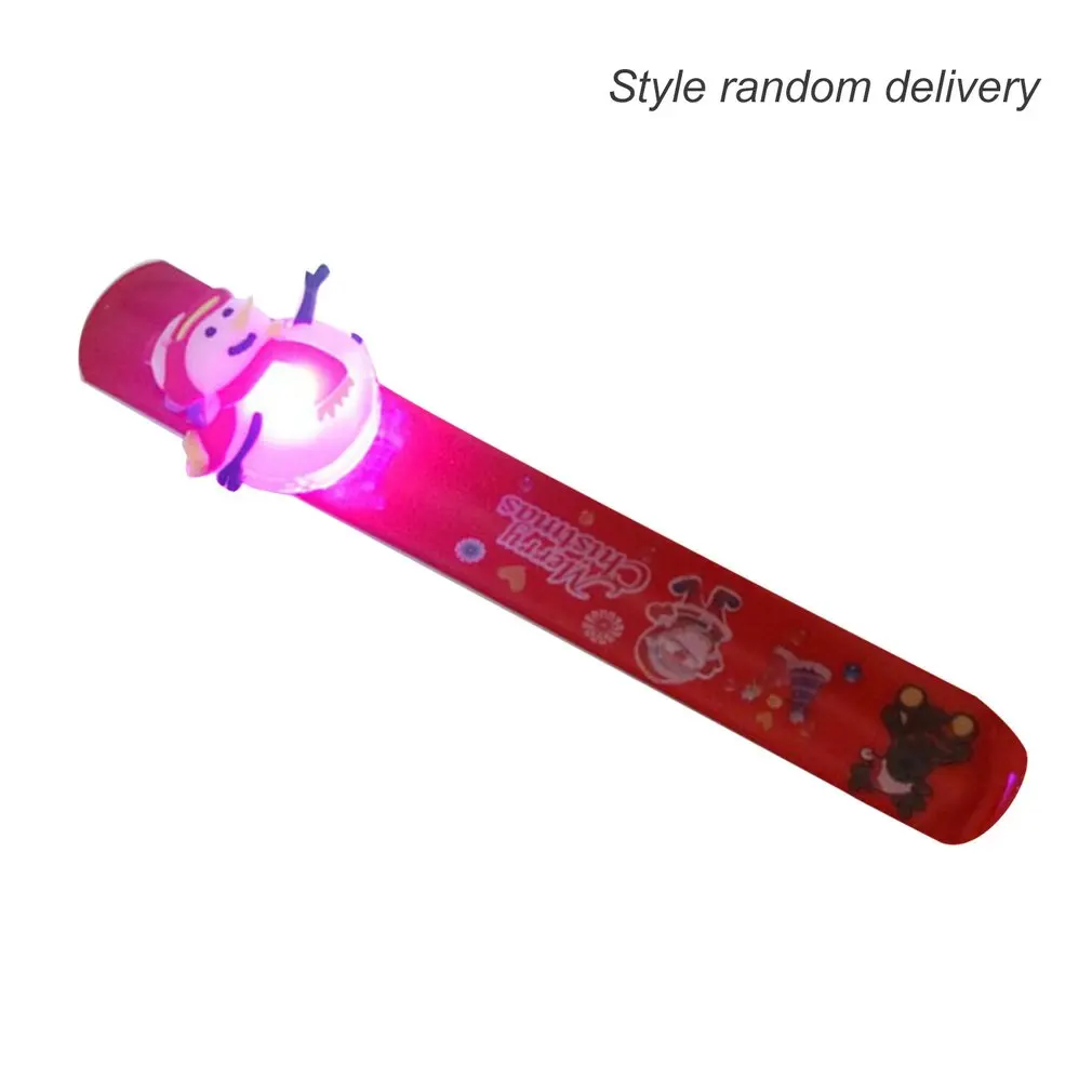 

Christmas Decoration LED Band Light Clap RingLight Up Wristband Best Gift