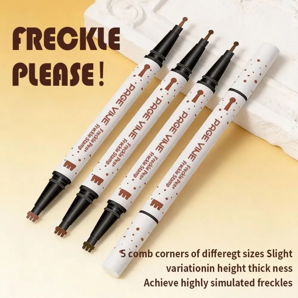 Dot Waterproof Fake Freckles Pen Quick-Drying Lifelike Spot Pen Long Lasting Beauty Tool Face