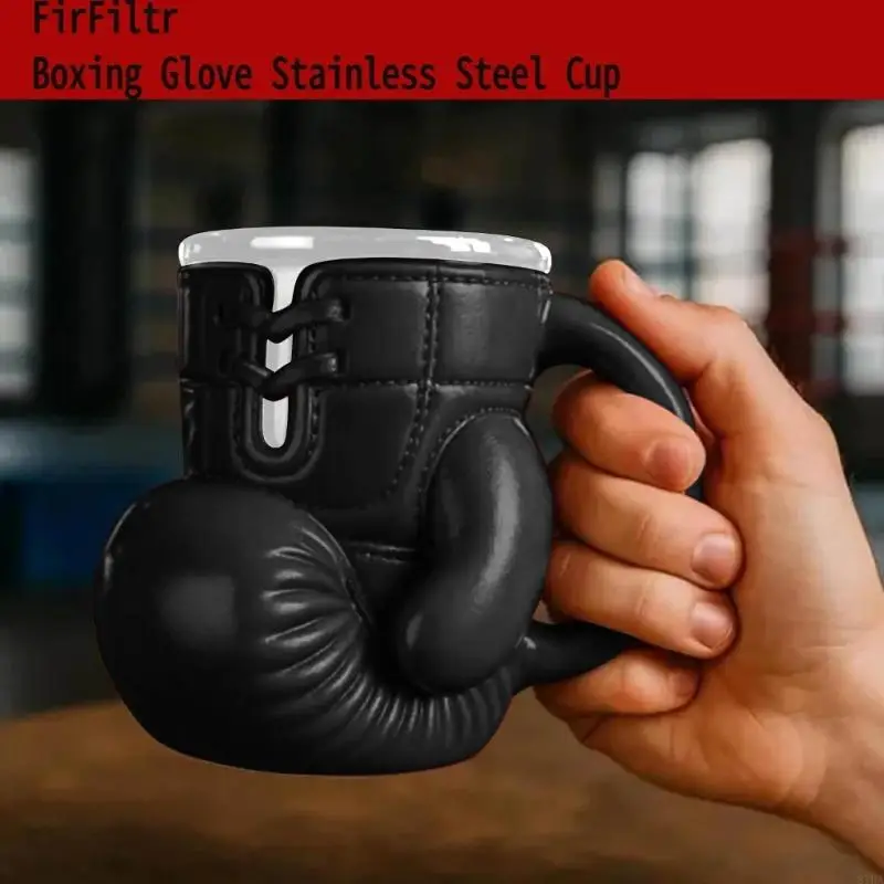 أكواب فريدة من نوعها من الفولاذ المقاوم للصدأ مستوحاة من تدريب الملاكمة للمدربين والرياضيين، 87HA