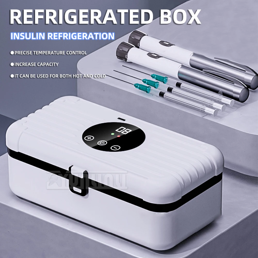 Cold and Hot Dual-use Refrigeration Box Household Mini Refrigerator Portable Constant Temperature Box