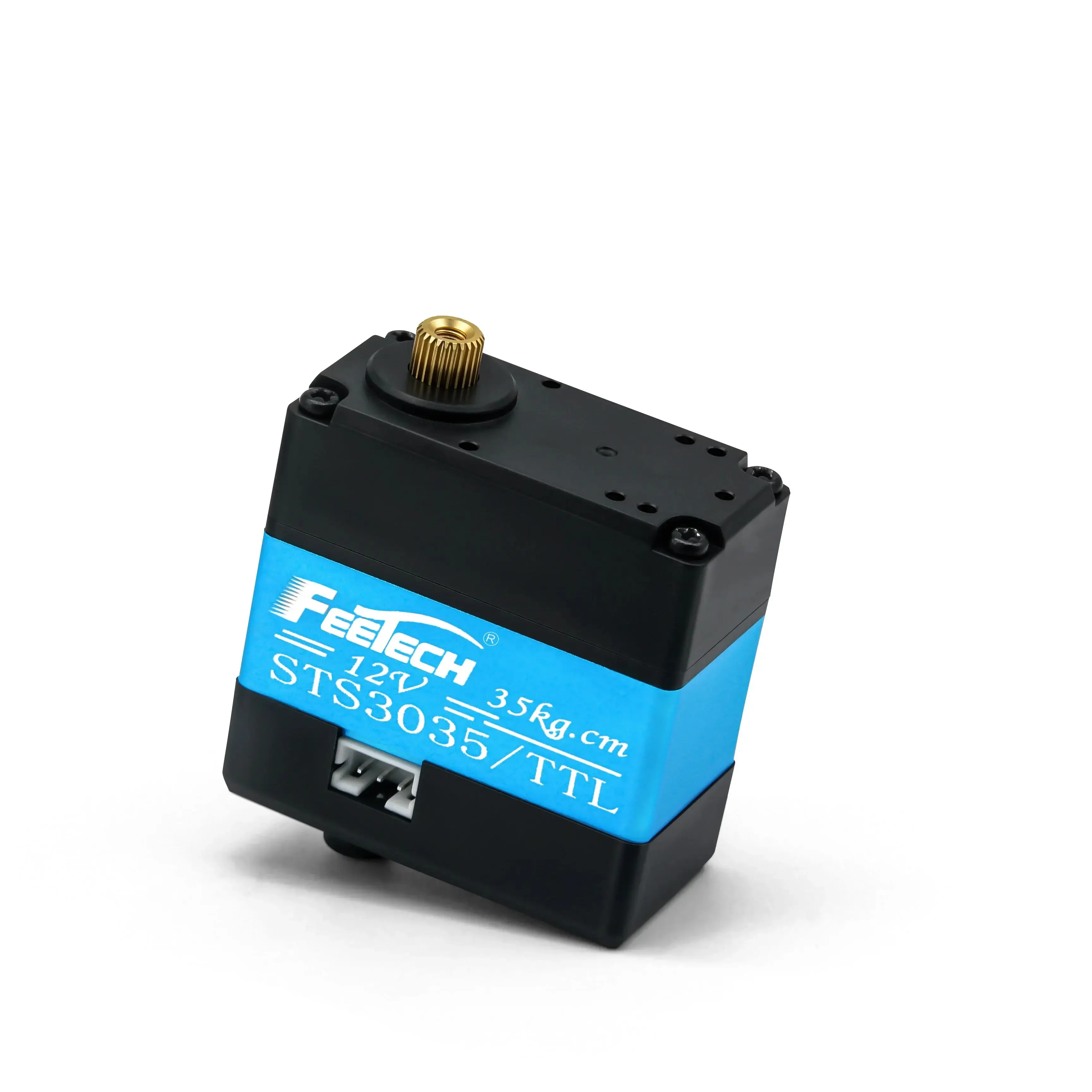 SmCp12V Programmable 35KG Magnetic Coding 360 Degree Double-axis Metal Serial Bus Servo RC Model Robot Arm Embodied Intelligence