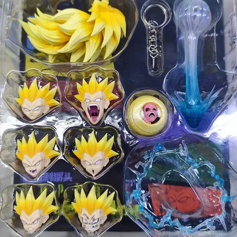 Dragon Ball Figure Gotenks Figure Yellow Hair Gotenks Gotenks Naughty Ssj3 Figure Model Desk Decora Toy Christmas Birthday Gifts