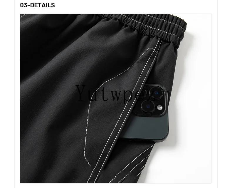 Sport-Laufhose Wasserdichte Cargohose für Herren Taktische Hosen Outdoor-Kletter- und Bergsteigerhose Wander-Arbeitshose Lässige Streetwear Jogginghose – Detail 15