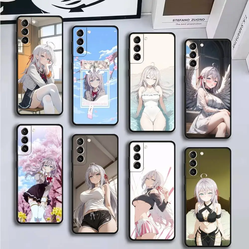 

Alisa mikhailovna Phone Case For Samsung GalaxyA13,21s,22,31,32,52,53,71,72,73,Soft Black Cover