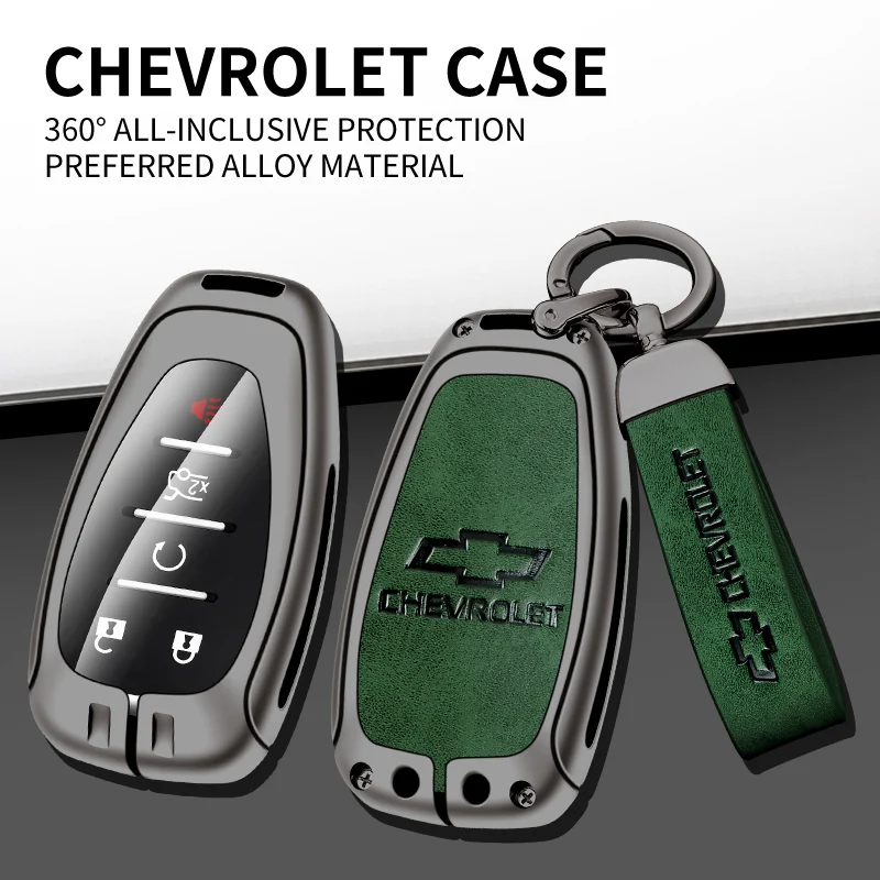 Liga de zinco caso chave do carro capa escudo titular saco para chevrolet aveo prisma faísca trax cruze 2010-2016 2017 2018 2019 2020 acessório