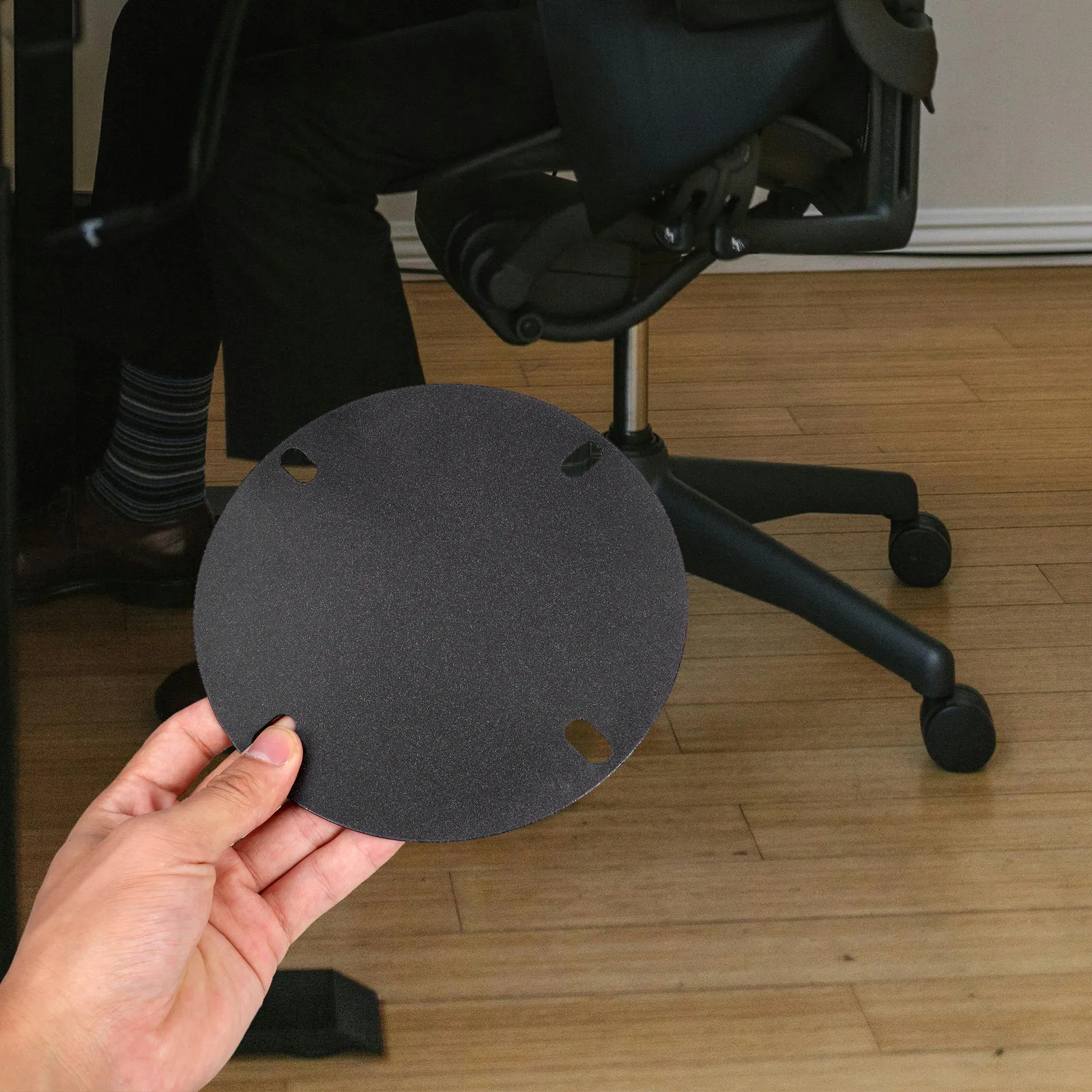 

Heavy Duty Steel Plate Swivel Base Replacement for Office Chair Ergonomic Tilt Control Mechanism Upgrade Comfort Flexibility