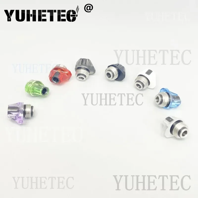 1 مجموعة BB البليت صندوق المعبرة مضلع V1 الاكريليك الفولاذ المقاوم للصدأ القش المشتركة