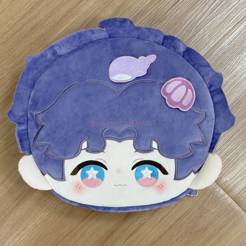 Original Love And Deepspace Attribute Cute Plush Big Head Bag Cute Boyfriend Backpack Lightweight Anime Game Girlfriend Gift