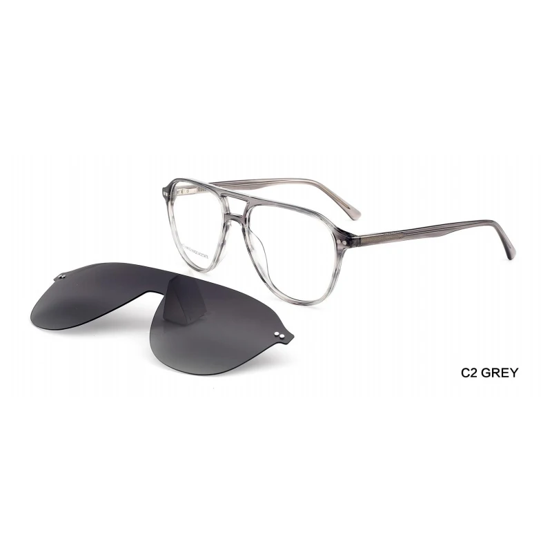 Ceofy Men Clips Magnetic Polarized Sunglasses Optical Fashion Glasses Frame Stylish Brand Design Men Eyeglasses