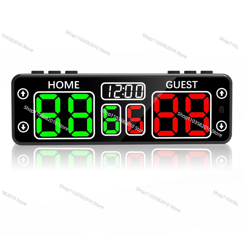 V30 Ball Touch Scoreboard Portable Charging Multi Scene Timing Control Scoreboard