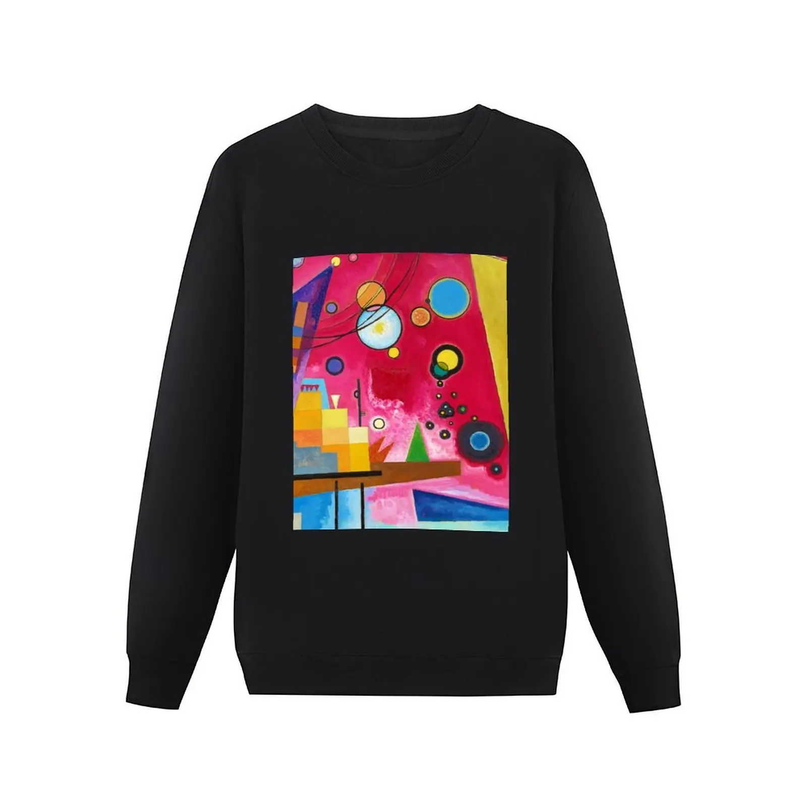 Wassily Kandinsky Heavy Red (1924) Pullover Hoodie anime clothing autumn tracksuits new in hoodies & sweatshirts