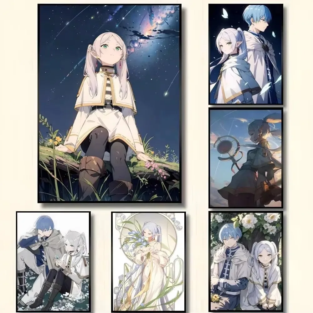 500/1000/1200/2000PCS DIY Jigsaw Puzzle Frieren Beyond Journeys End Anime Character Collage Leisure Collection Puzzle Gift