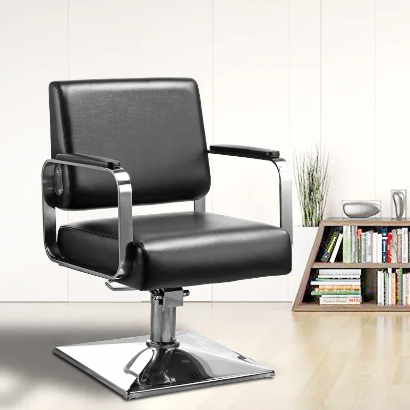 

Economic Professional Barber Chair Hairdresser Footrest Backrest Barber Chair Aesthetic Adjustablechaise Coiffeuse Salon Decor