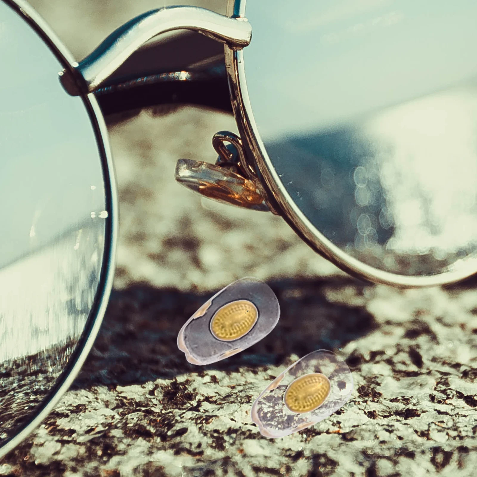 

1 Box Eyeglass Nose Pads Silicone Anti-Slip Optical Frame Nose Cushion Comfortable Glasses Supplies Glasses Supplies