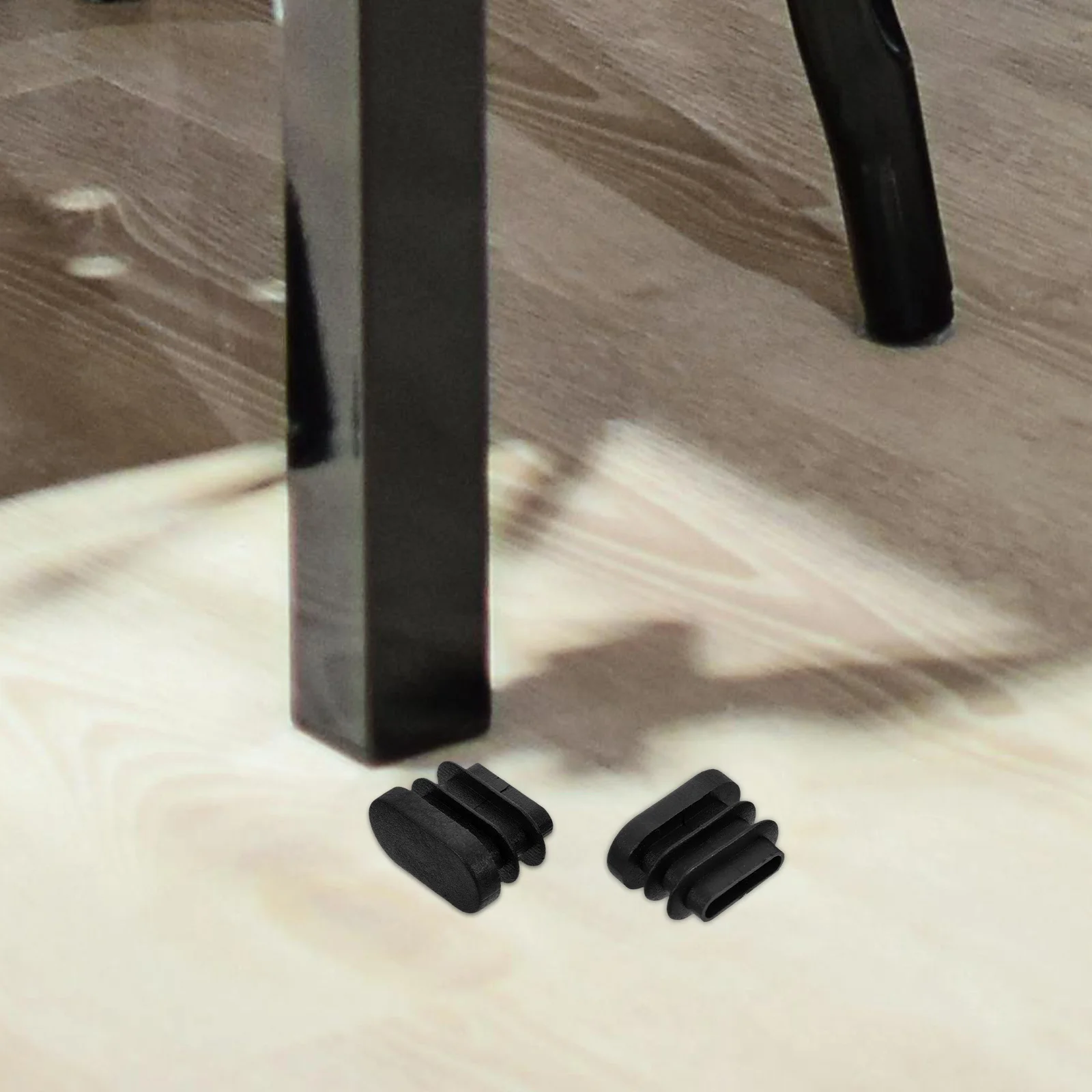 

40 шт., колпачки для ножек стула, противоскользящие защитные накладки на пол из материала PE для ножек мебели, овальные трубы, стоячие ножки, колпачки для ножек стула