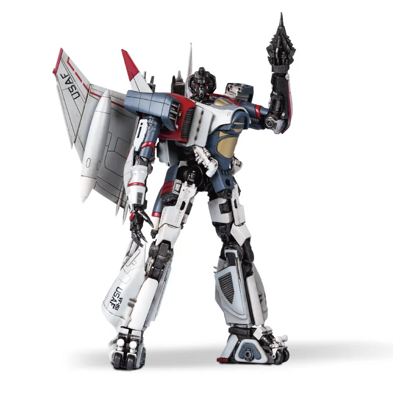 Trasformazione Trumpeter Blitzwing Fighter 70 pezzi + assemblare Kit e adesivo Mini Pocket Warrior Action Figure Robot Toys