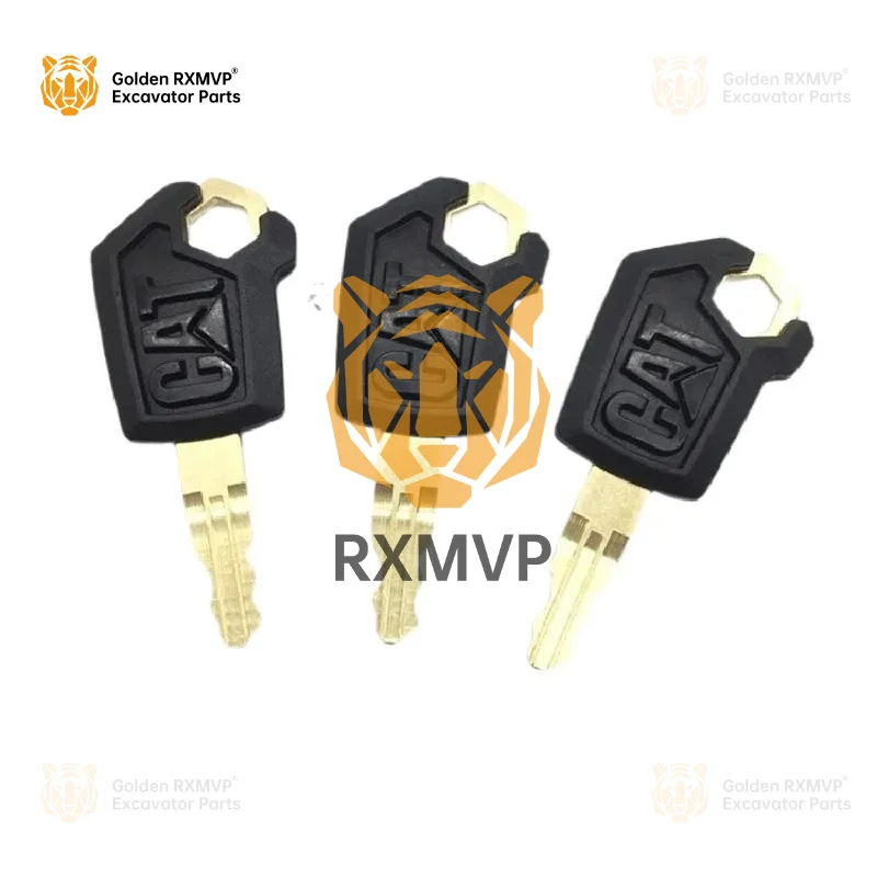 For Caterpillar Cat Excavator Key 305.5 306 312 320d 330 336 345 New Start Hook Lock Key Excavator