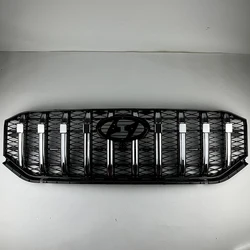 Retrofit assembly High quality grille fit for Hyundai Santa fe 2022 for front grille black or silver grille high quality grille