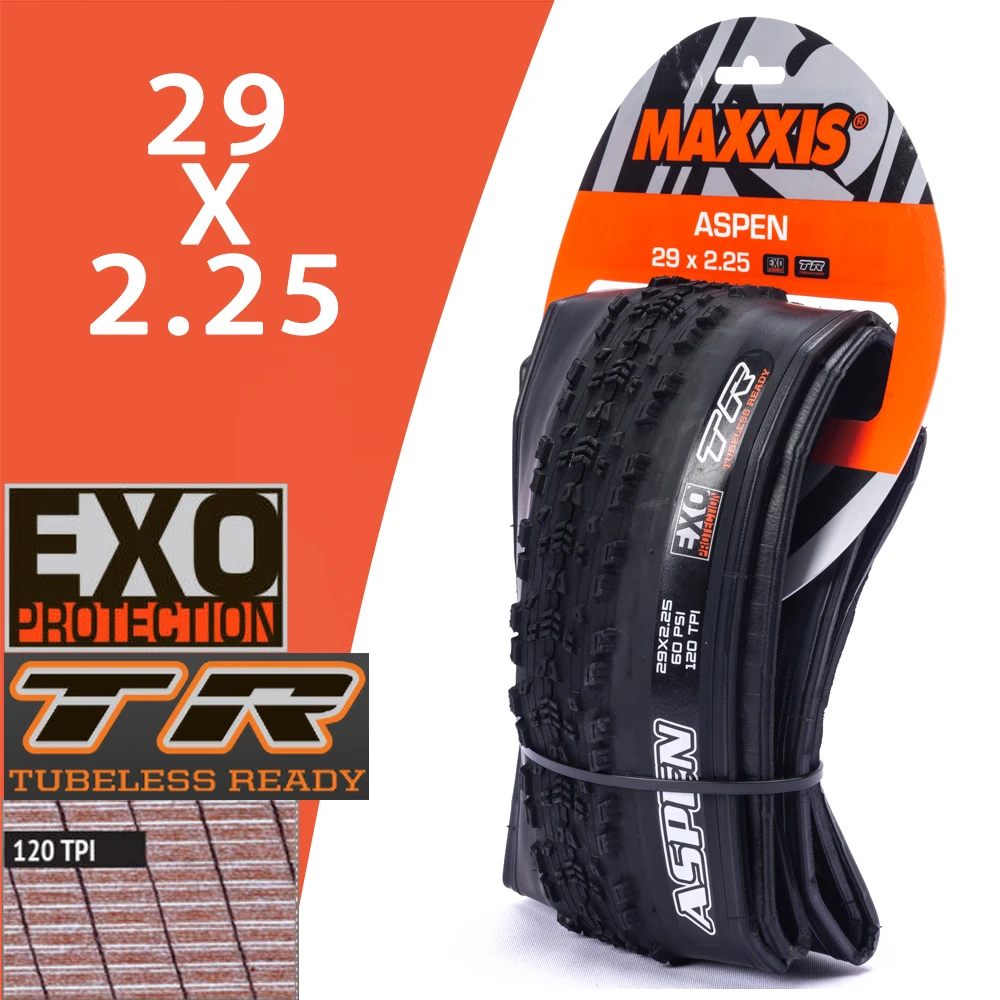 MAXXIS ASPEN 29 x 2.25 ２本　未使用品 MAXXIS Aspen ST 29x2.25 MTB Tubeless Tire