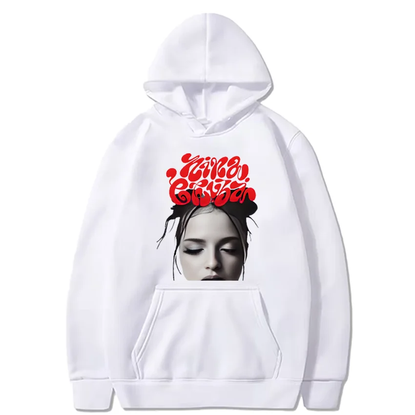 

2025 Nina Chuba vintage Casual Hoodie Men Women Crewneck Autumn Winter oversized Sweatshirts fashion Fleece Long sleeve hoodies