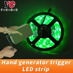 Escape Generator trigger led strip keep rotating generator to turn on led strip escape game generator escape room puzzle