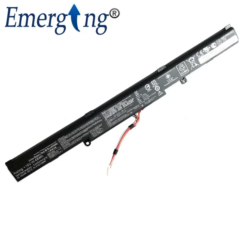 15V 48WH New Original Laptop Battery A41N1501 for ASUS  N552V N552VW N752 N752V N752VW GL752 A41LK9H