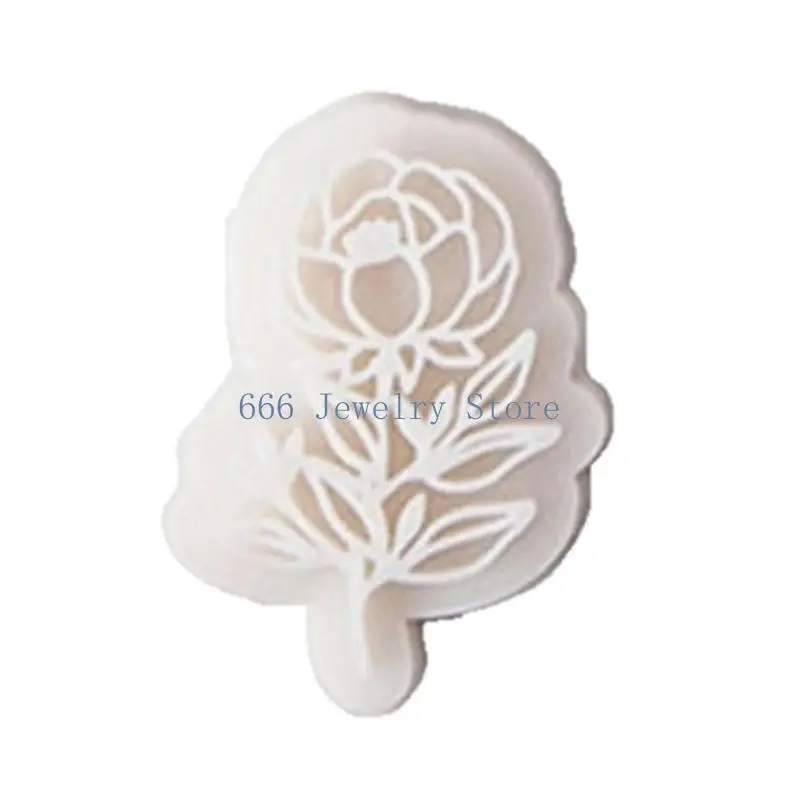 F2TD Clay Polymer Cutters Arched Flower Clay Cutters Flower Soft Pottery Clay Polymer Cutter Hollow Mould