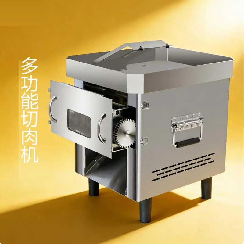 

Fresh Beef Slicer Pork Meat Mutton Cutting Slicing Machine Fresh Meat Strip Cutter Shredding And Dicing Machine