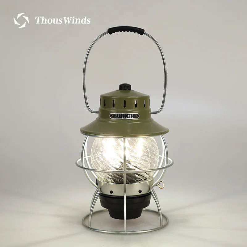 Thous Winds DIY Lampshape for BAREBONES Railroad Lantern, LIV-280 LIV-281 Replacement Shade, Outdoor Camping