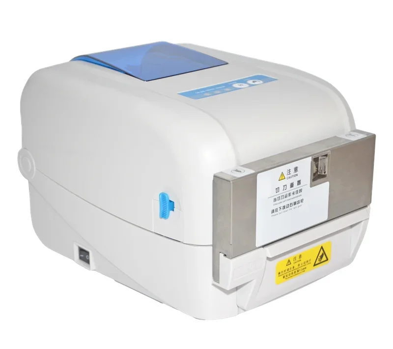 

203dpi Auto Cutting Thermal Transfer Washing Label Printer For Garment Supporting Multi-ribbon