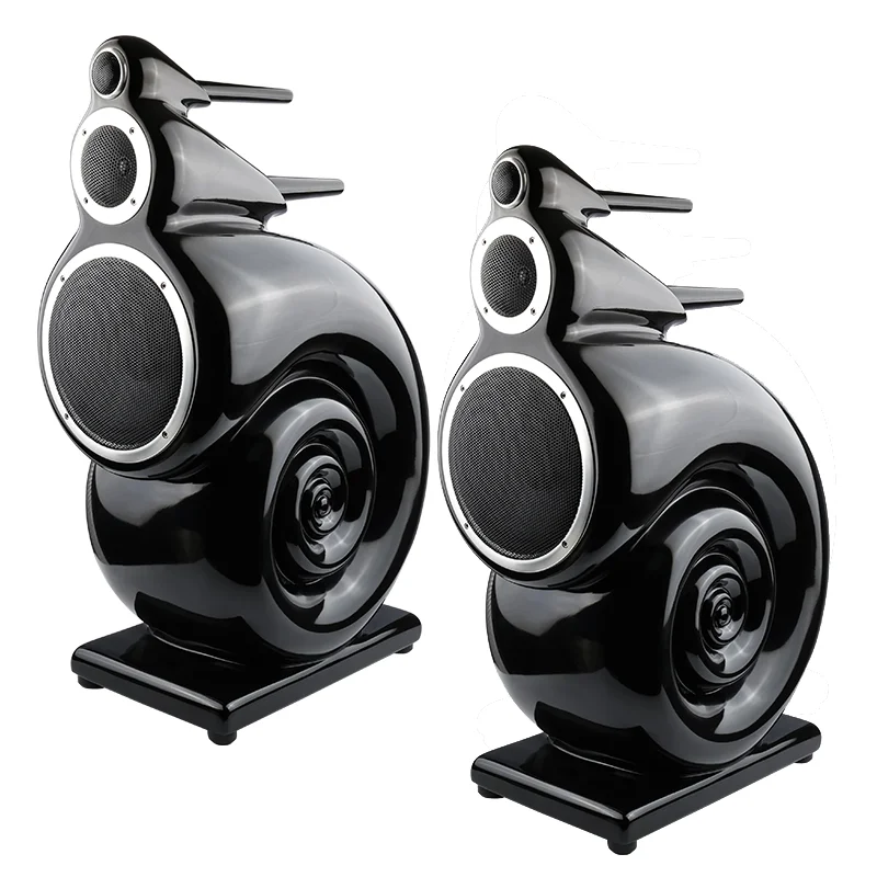 

Big Nautilus 8-inch HiFi Passive Tower Speaker Home Theater Sound System Speaker 3-frequency Good Sound Speaker