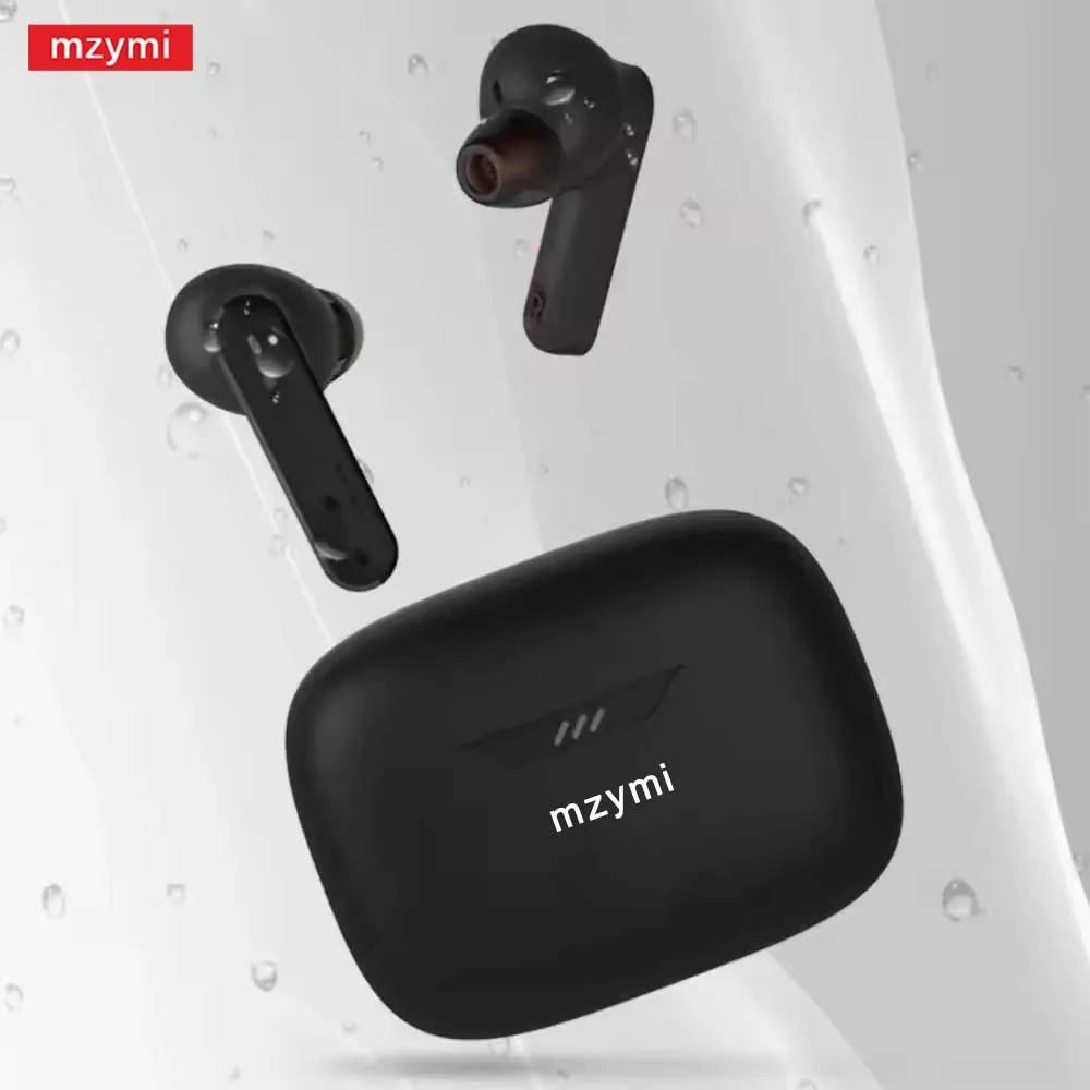 MZYMI TWS Tune 230NC سماعة رأس بخاصية البلوتوث لاسلكية داخل الأذن سماعات أذن للحد من الضوضاء سماعة رياضية مقاومة للماء ميكروفون مدمج