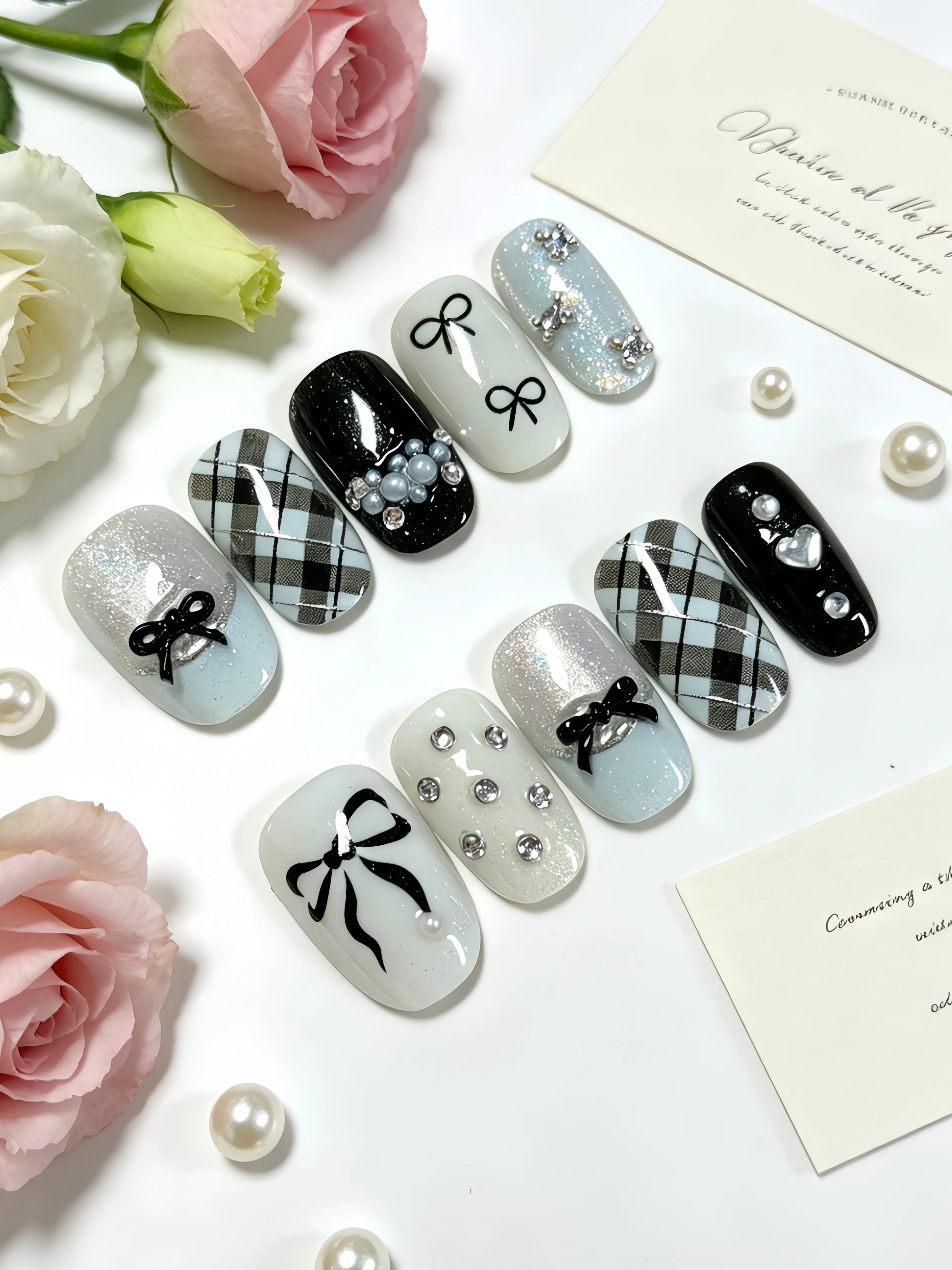 10 unghie finte corte a forma  - Nail Art Oval recensione e prezzo
