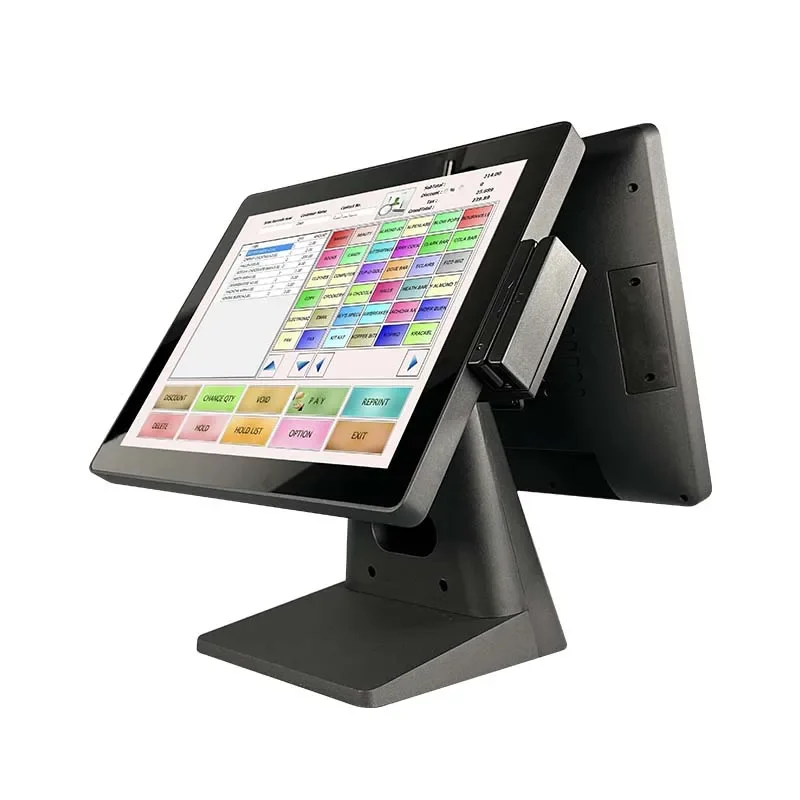 Caixa registradora Billing Machine, tudo em um Windows, Pos máquina para venda, 15 Polegada