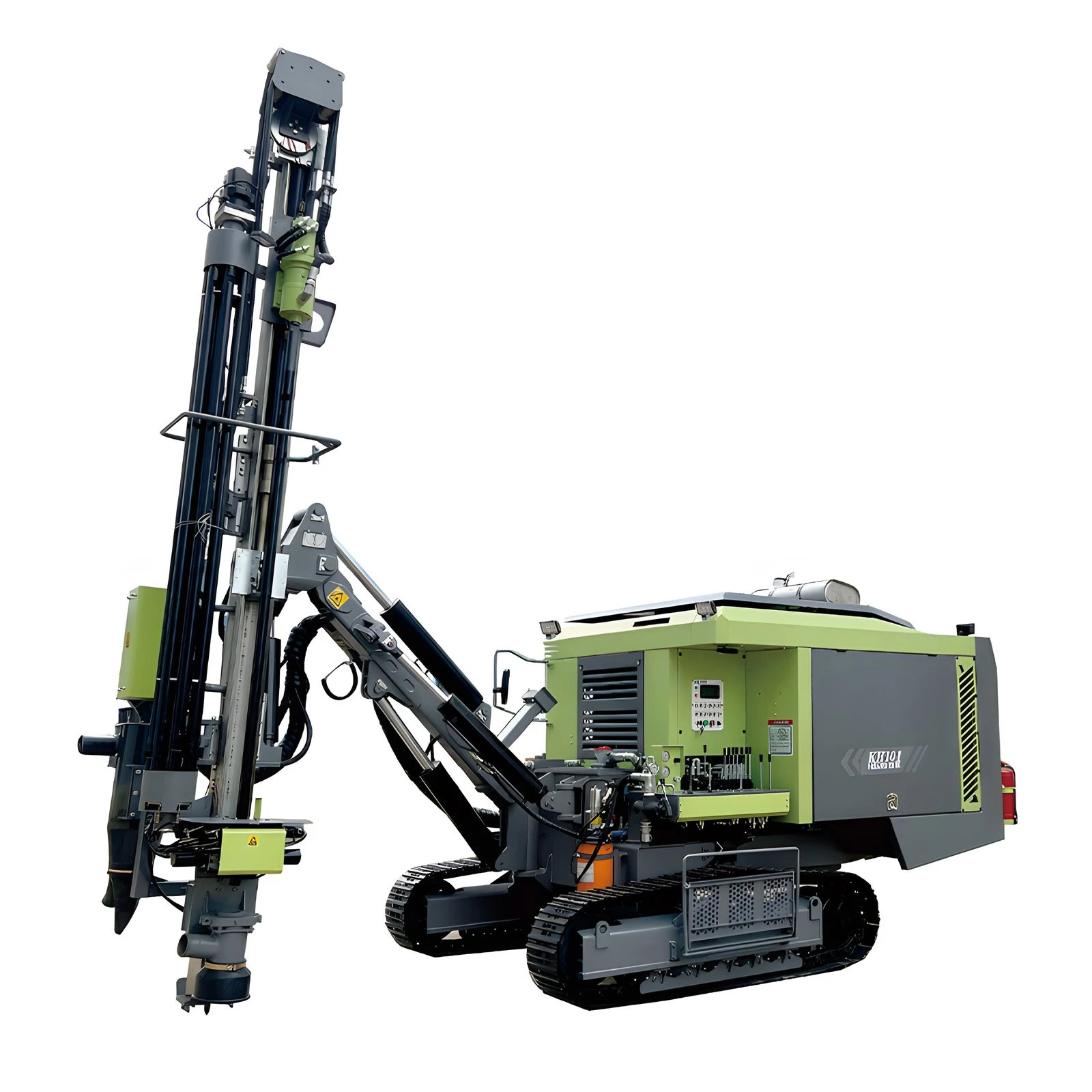 Hard Rock Deep Hole Down-the-hole Drill, Wear-resistant Drill Bit and Reinforcing Rod, Energy-saving Pneumatic Impact System