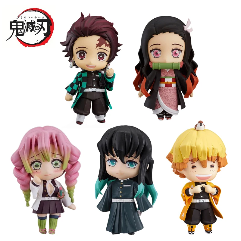 

Симпатичные аниме «Убийца демонов», серия Tanjirou 1193 Nezuko 1194 Zenitsu 1334, фигурки, подвижный набор кукол, коллекция, подарок-сюрприз