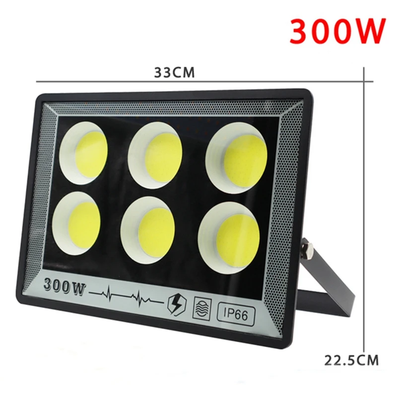 BAAG-LED Floodlight 300W 220V Spotlight IP65 โคมไฟกันน้ํา LED น้ําท่วมกลางแจ้ง Garden Street โคมไฟ