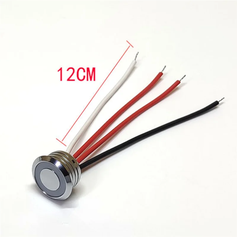 B49C Touch Sensor LED Dimmer Switch Dual Memory Function Button Control For LED Strip Bed Wall Cabinet Stepless Dimming