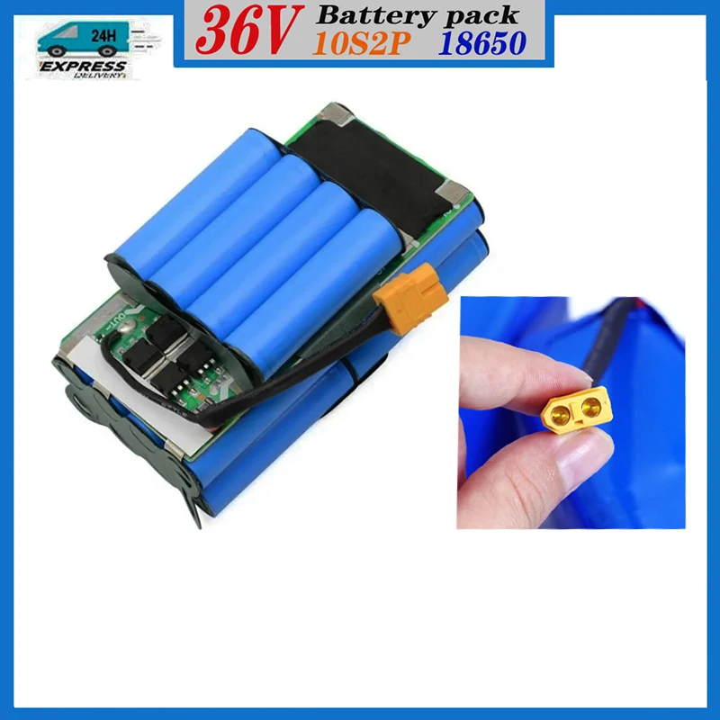 

Genuine 36V 12Ah 10s2p Battery Packs Rechargeable Lithium Ion Battery for Electric Self Balancing Scooter HoverBoard Unicycle