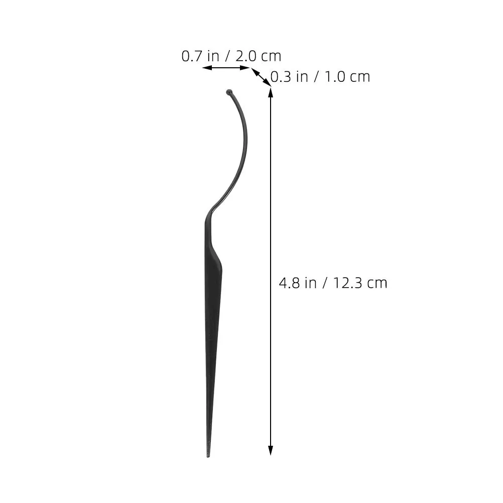 6Pcs False Eyelash Display Stick Acrylic Holder Reusable Lash Organizer Display Tool Portable Beauty Accessory