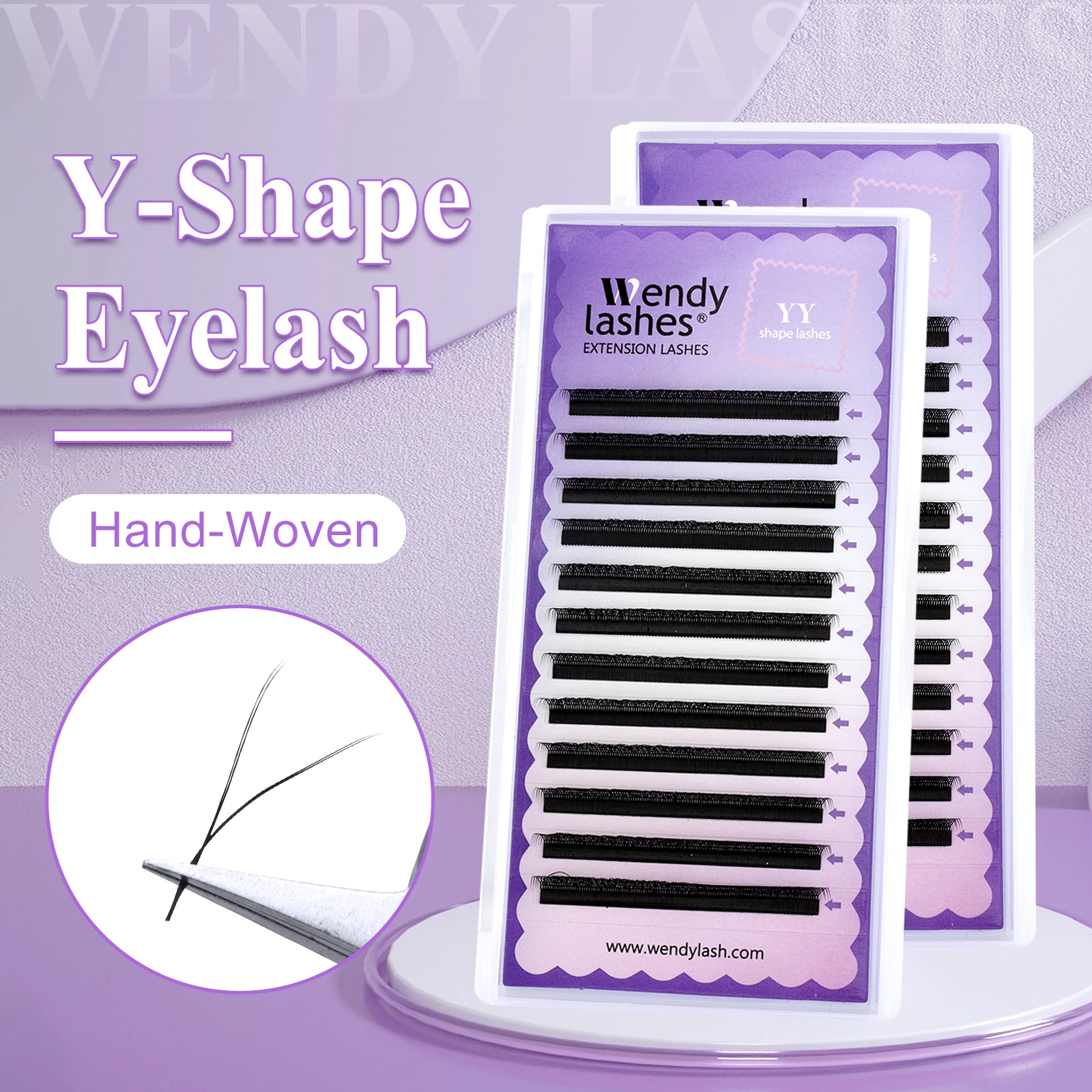 Wendy Lashes YY Mesh Lash Y-förmige Wimpernverlängerung Premium Nerz weiches Licht natürliches 4D Make-up Cross Bloom falsche Wimpern