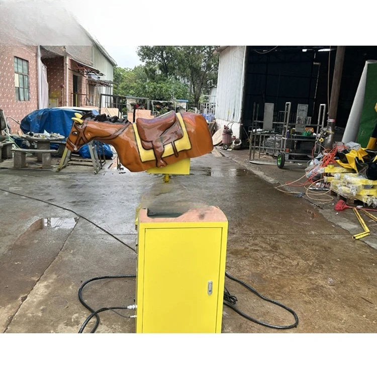 لعبة ركوب محاكي تنافسي الثور الثور الميكانيكي القابل للنفخ