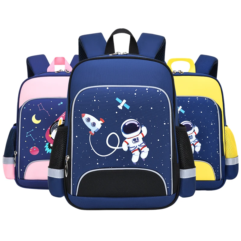 Chinllo Cartoon Schoolbags for Boys Pink Girls Roomy School Backpack Preschool Kindergarten Kids Mochila Schoolbag 6623