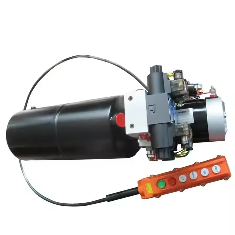 Mini Hydraulic Power Pack for Cranes Agricultural Machinery Forklift Snow Plow